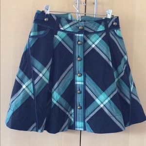 Anthropologie Fei A-Line Plaid skirt - Size 4